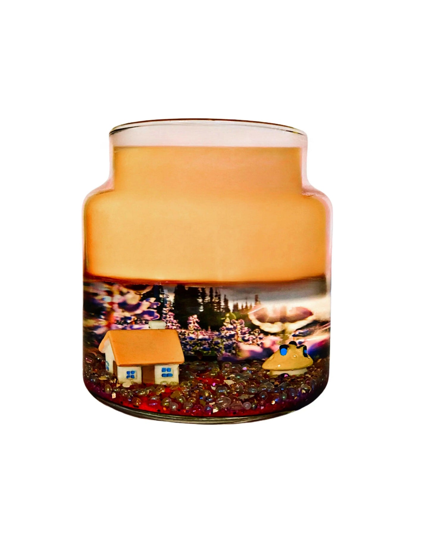 Cottage Getaway- Oakmoss and Amber- 16oz - Casually Elegant Creations